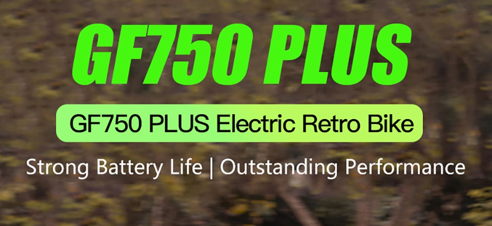 Elektrické kolo GOGOBEST GF750 Plus, motor 1000 W * 2, maximální rychlost 45-50 km/h, baterie 48 V 17,5 Ah, přední a zadní hydraulické brzdy - zelené