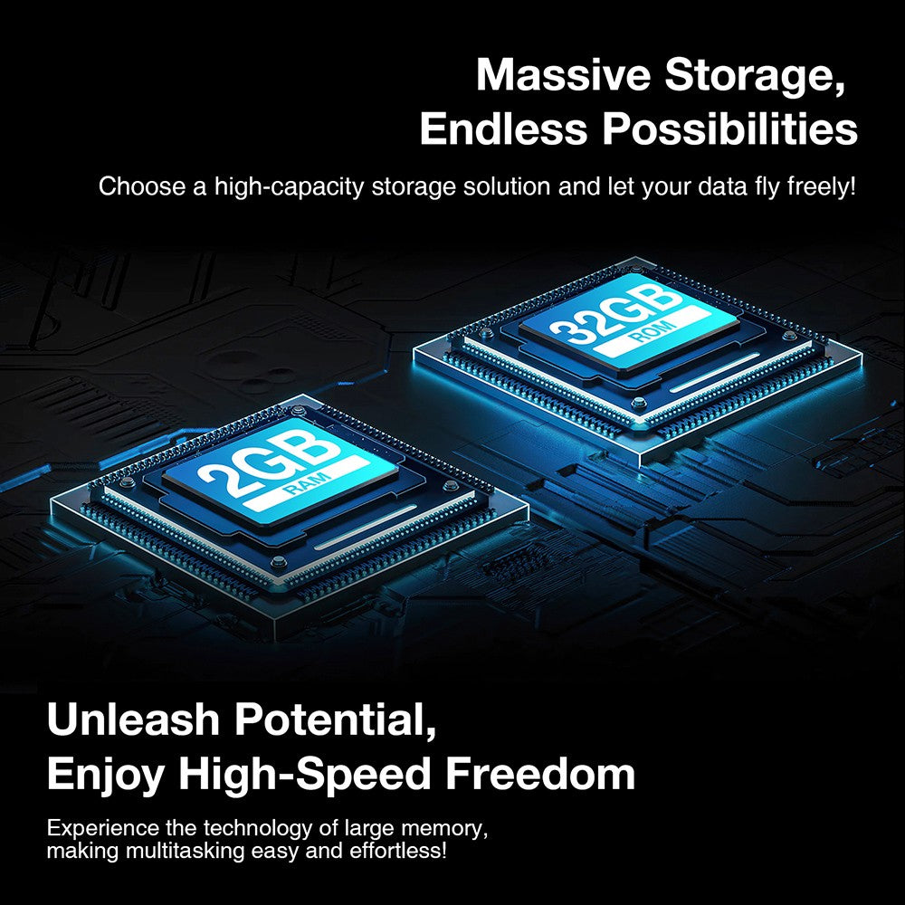 GTMEDIA HDTV Converter X1 TV Box, Android 11, ATSC 3.0 DRM, DVR nahrávání, 4K HDR, vestavěný Miracast, 2GB RAM 32GB ROM, Bluetooth 5.0, 2.4G/5G WiFi - americká zástrčka