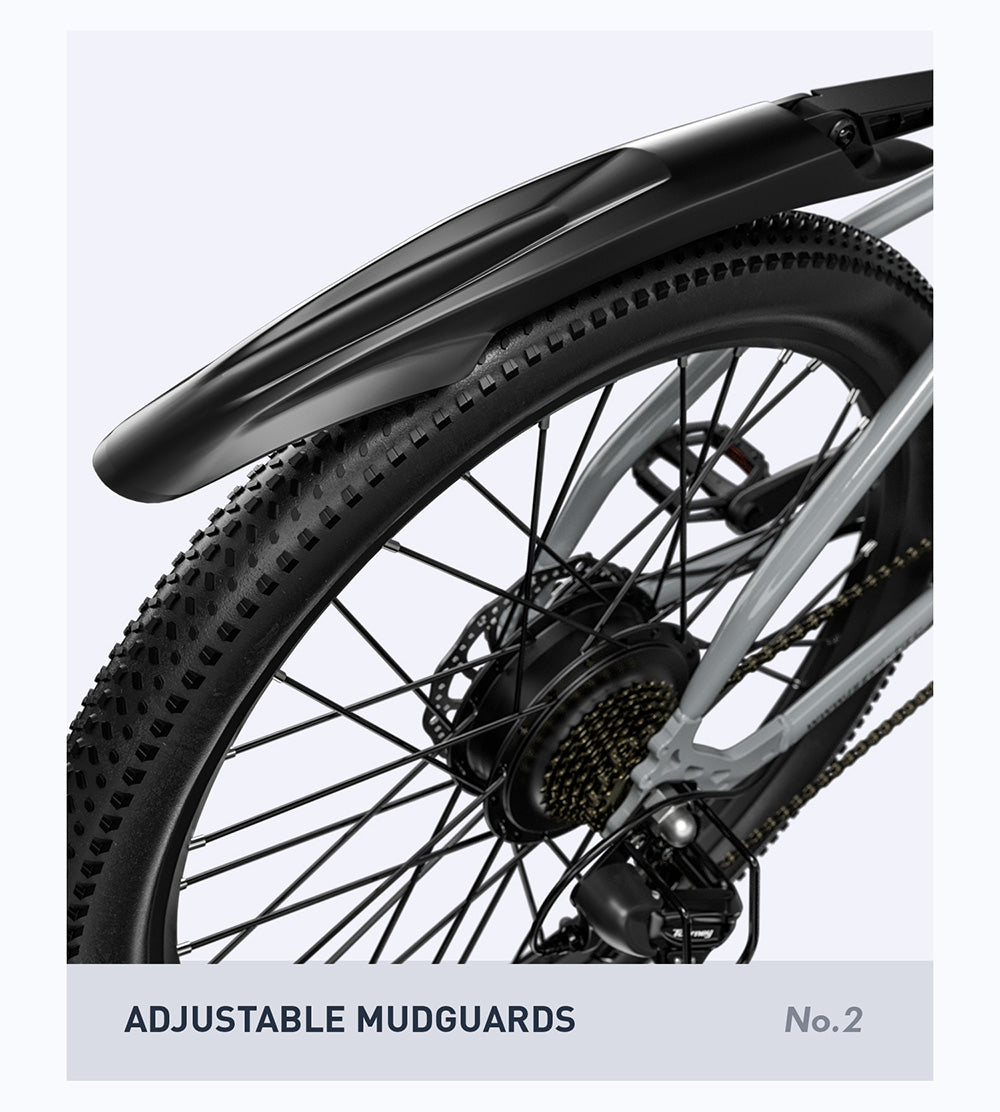 Elektrokolo GUNAI GN27, motor 750 W, baterie 48 V 10,4 Ah, senzor točivého momentu, pneumatiky 27,5 palce, maximální rychlost 35 km/h, maximální dojezd 70 km, řazení Shimano 7 rychlostí, kotoučová brzda