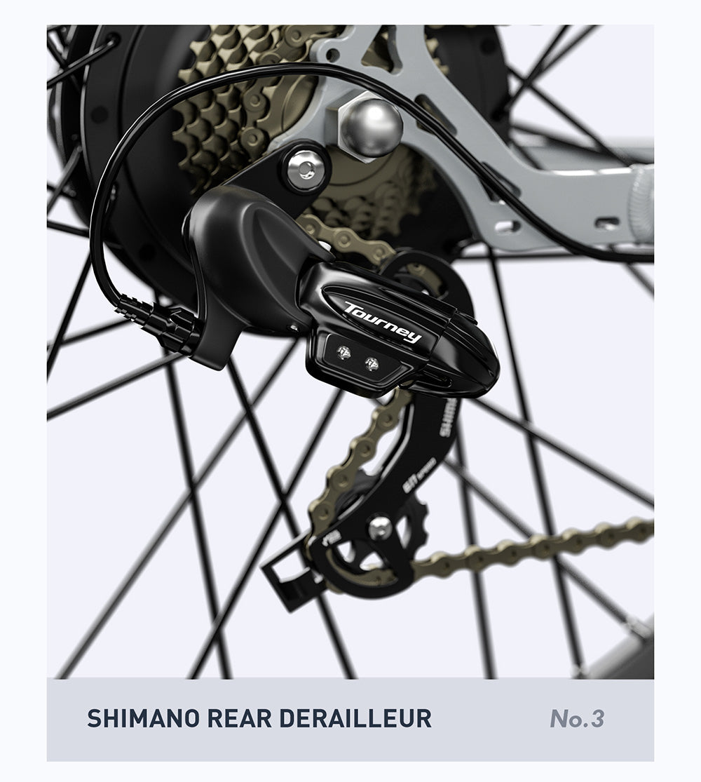 Elektrokolo GUNAI GN27, motor 750 W, baterie 48 V 10,4 Ah, senzor točivého momentu, pneumatiky 27,5 palce, maximální rychlost 35 km/h, maximální dojezd 70 km, řazení Shimano 7 rychlostí, kotoučová brzda