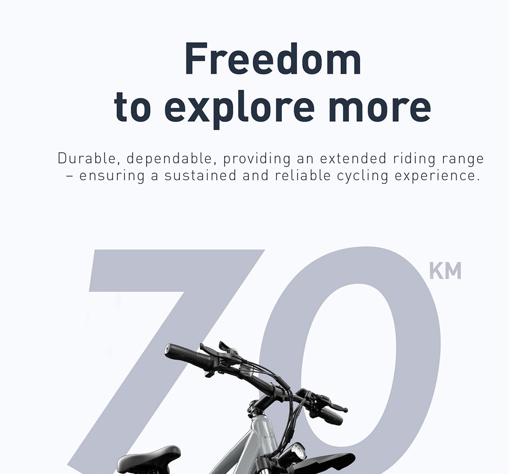 Elektrokolo GUNAI GN27, motor 750 W, baterie 48 V 10,4 Ah, senzor točivého momentu, pneumatiky 27,5 palce, maximální rychlost 35 km/h, maximální dojezd 70 km, řazení Shimano 7 rychlostí, kotoučová brzda