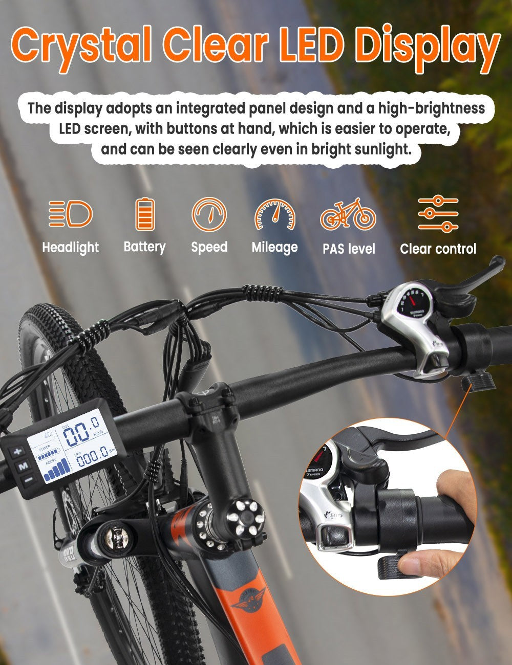 Elektrické kolo GUNAI GN29, pneumatiky 29*2,1 palce, motor 48 V 750 W, maximální rychlost 50 km/h, baterie 15 Ah, maximální dojezd 90 km, dvojité kotoučové brzdy