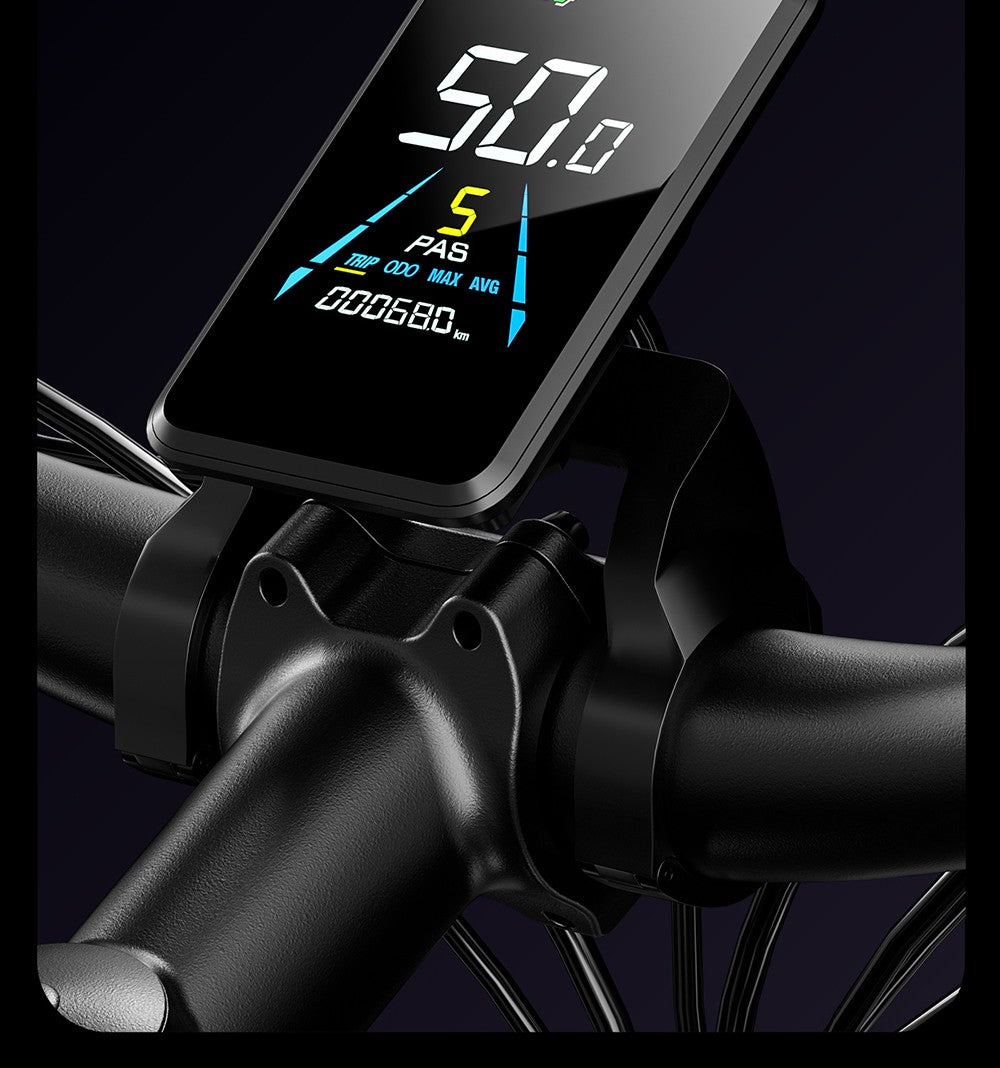 Elektrokolo GUNAI GN68, motor 2*1000, baterie 48 V 17,5 Ah, tlusté pneumatiky 26*3,0 palce, maximální rychlost 50 km/h, maximální dojezd 60 mil, řazení Shimano 7 rychlostí, mechanická kotoučová brzda