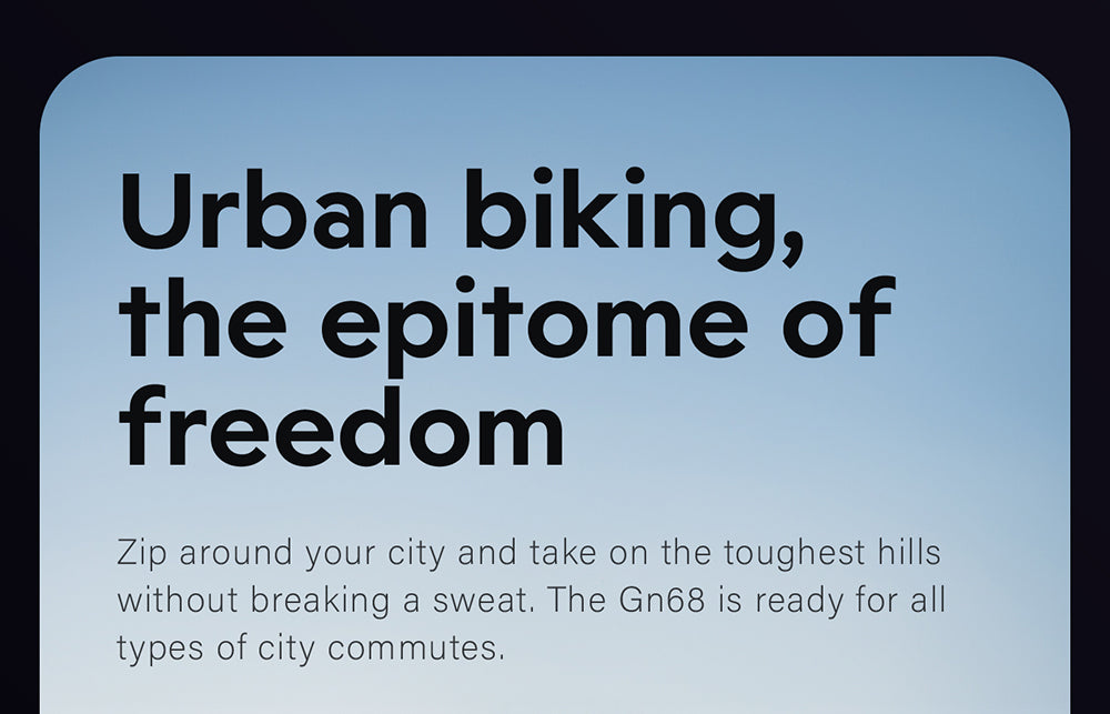 Elektrokolo GUNAI GN68, motor 2*1000, baterie 48 V 17,5 Ah, tlusté pneumatiky 26*3,0 palce, maximální rychlost 50 km/h, maximální dojezd 60 mil, řazení Shimano 7 rychlostí, mechanická kotoučová brzda