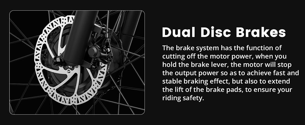 Elektrokolo GUNAI GN68, motor 2*1000, baterie 48 V 17,5 Ah, tlusté pneumatiky 26*3,0 palce, maximální rychlost 50 km/h, maximální dojezd 60 mil, řazení Shimano 7 rychlostí, mechanická kotoučová brzda