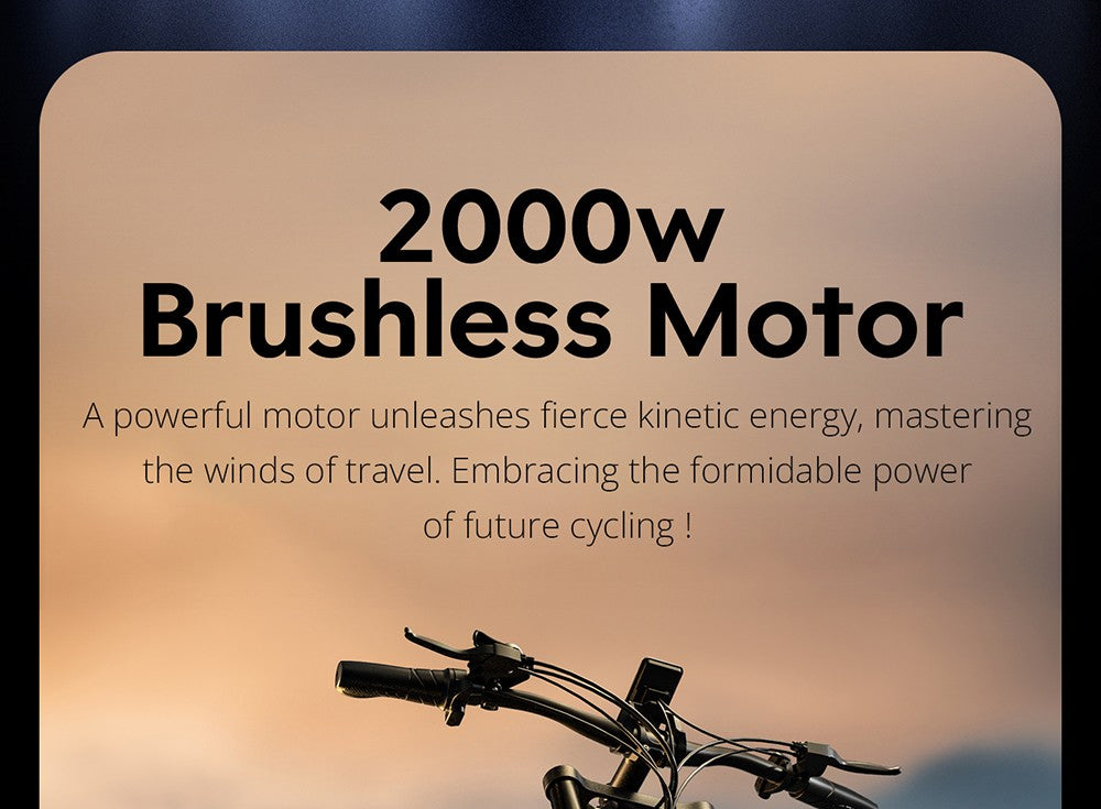 Elektrokolo GUNAI GN68, motor 2*1000, baterie 48 V 17,5 Ah, tlusté pneumatiky 26*3,0 palce, maximální rychlost 50 km/h, maximální dojezd 60 mil, řazení Shimano 7 rychlostí, mechanická kotoučová brzda