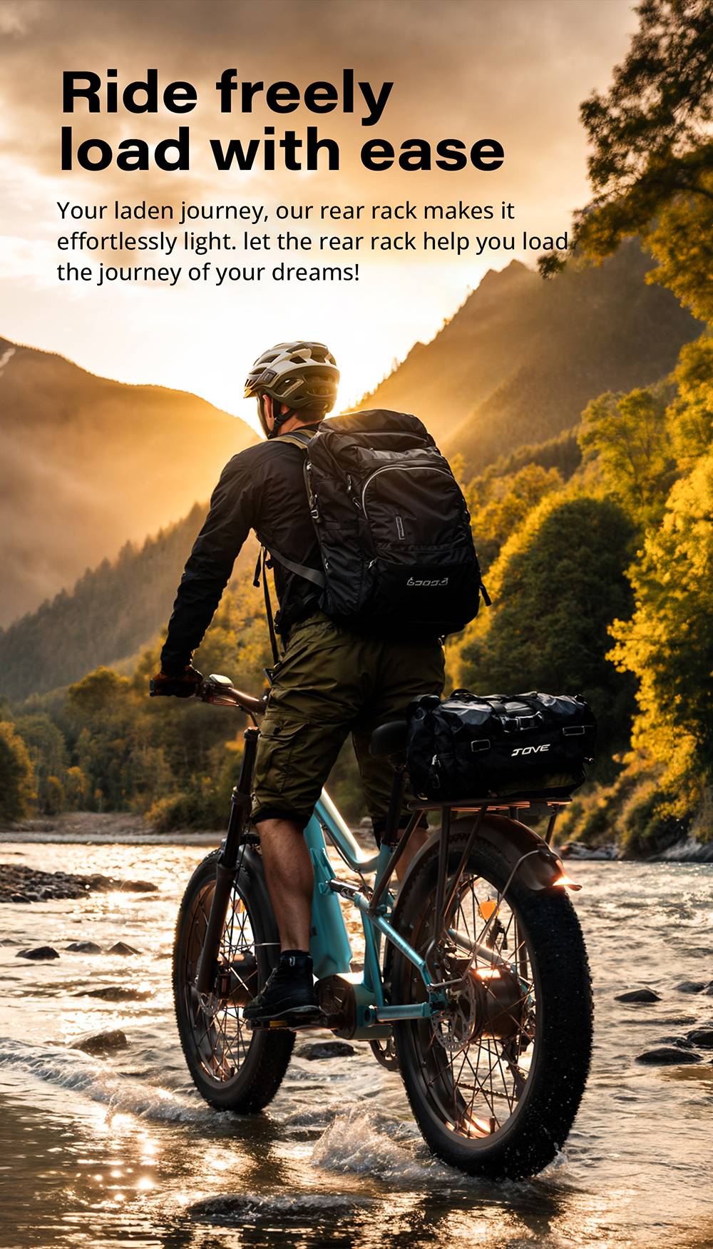 Elektrokolo GUNAI-M2, motor 2*750 W, baterie 48 V 17,5 Ah, pneumatiky 26*4,0 palce, maximální rychlost 60 km/h, dojezd 55 km, hydraulické kotoučové brzdy, dvojité odpružení, řazení Shimano 7 rychlostí