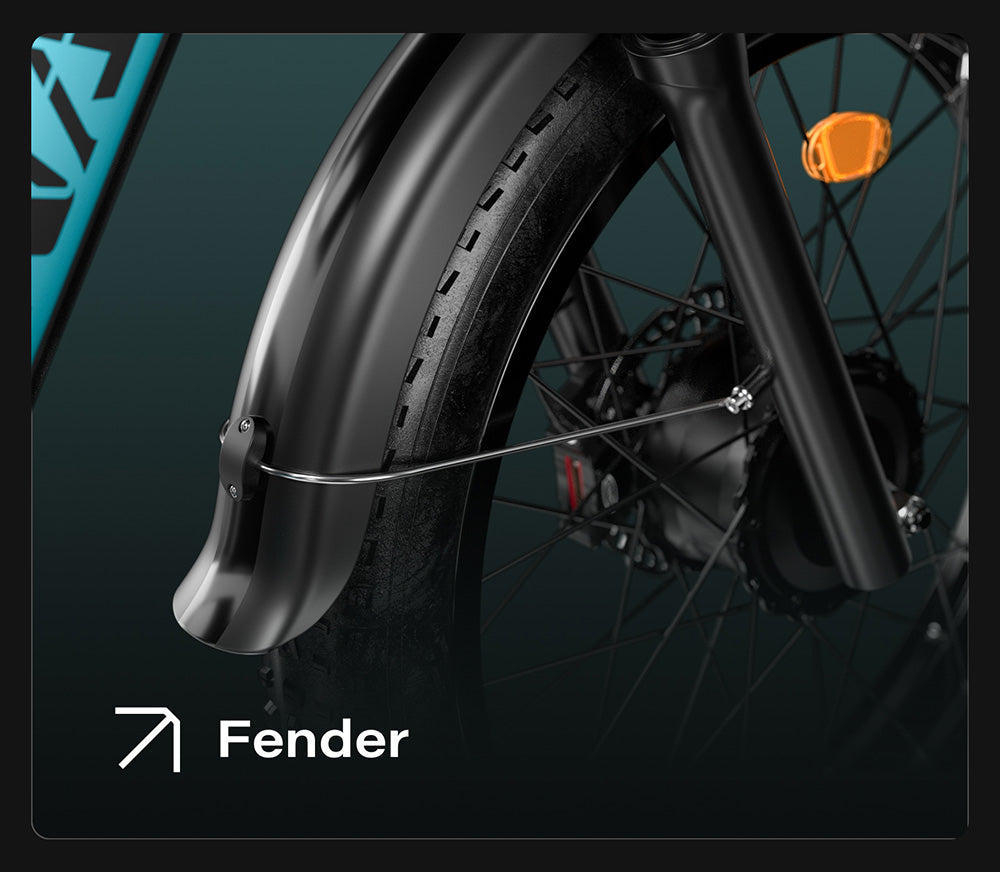 Elektrokolo GUNAI-M2, motor 2*750 W, baterie 48 V 17,5 Ah, pneumatiky 26*4,0 palce, maximální rychlost 60 km/h, dojezd 55 km, hydraulické kotoučové brzdy, dvojité odpružení, řazení Shimano 7 rychlostí