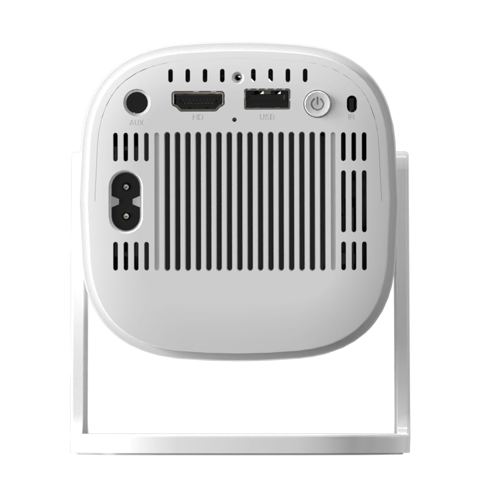 GXMO P30 Portable Projector, 180&#176; Flip, 150 ANSI, 1280*720P, Keystone Correction, Android 11, WiFi 6 - EU Plug