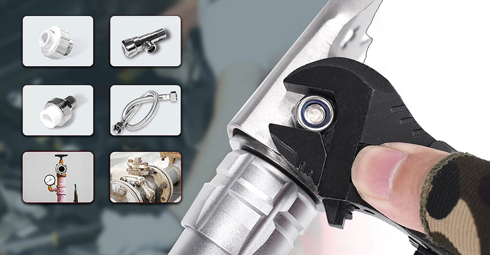 Hanboost 19 v 1 multifunkční klíč, víceúčelové kempingové vybavení, kapesní EDC vychytávka, nastavitelný klíč s kleštěmi, štípačka na drát, řezací pila, otvírák na lahve pro údržbu, kempování a kutily, dárek