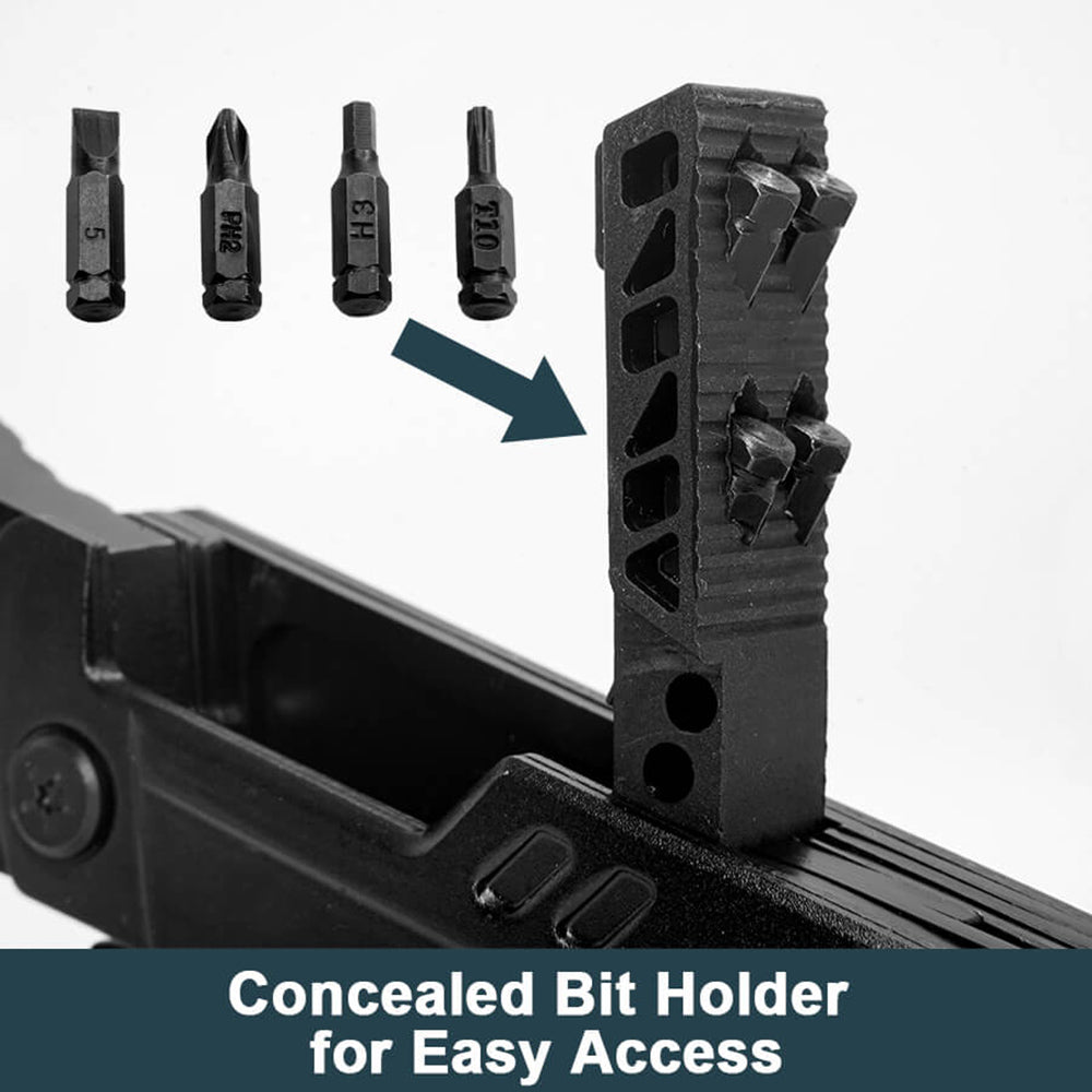 Hanboost 19 v 1 multifunkční klíč, víceúčelové kempingové vybavení, kapesní EDC vychytávka, nastavitelný klíč s kleštěmi, štípačka na drát, řezací pila, otvírák na lahve pro údržbu, kempování a kutily, dárek