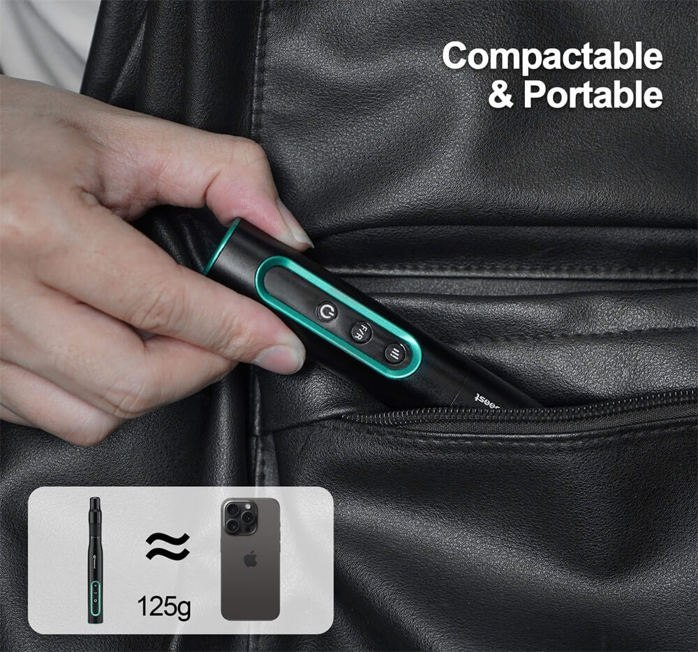 Elektrické rotační sady nářadí Hanboost S2 s 54dílným příslušenstvím, 6 rychlostí, motorem 30 000 ot./min, nízkou hlučností, pro lehké kutilské projekty a přesnou práci