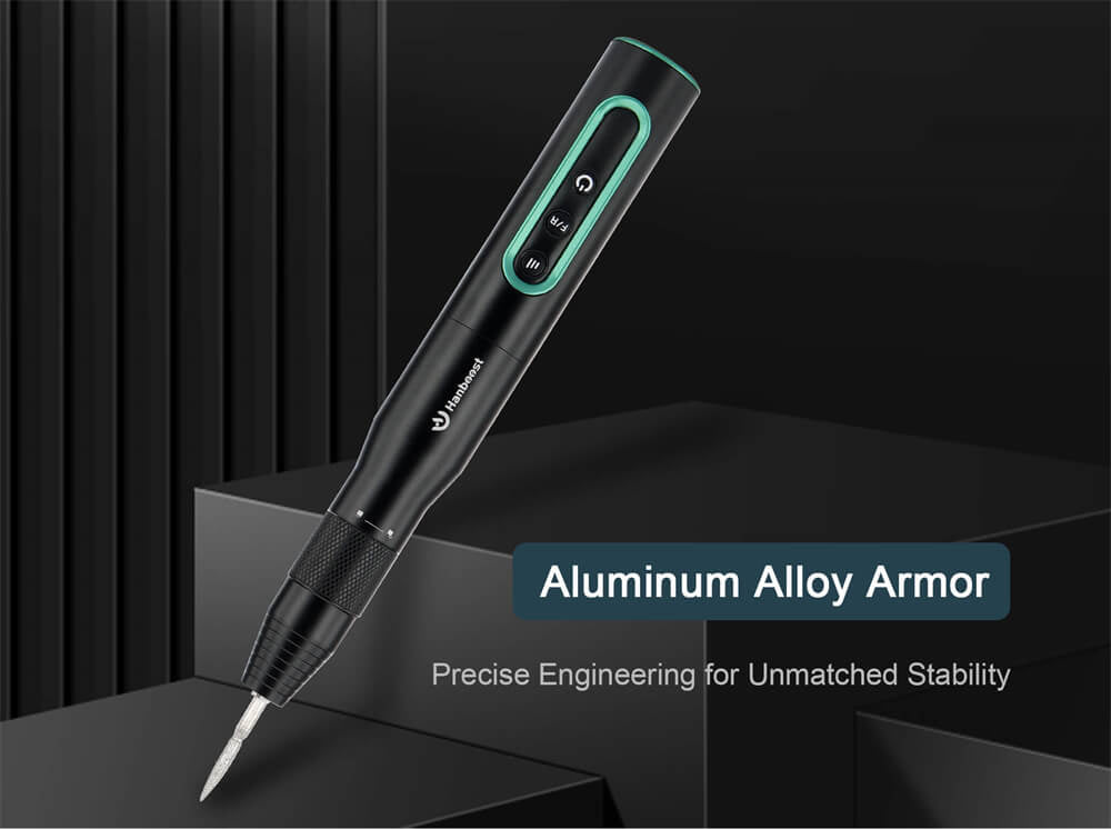 Elektrické rotační sady nářadí Hanboost S2 s 54dílným příslušenstvím, 6 rychlostí, motorem 30 000 ot./min, nízkou hlučností, pro lehké kutilské projekty a přesnou práci