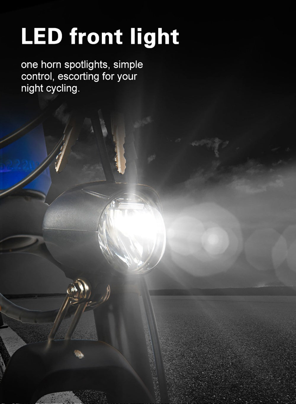 Elektrické kolo Heda TX TX11, středový motor 500 W, baterie LG 48 V 15 Ah, pneumatiky 27,5 x 2,4 palce, maximální rychlost 45 km/h, maximální dojezd 80 km, hydraulické kotoučové brzdy, Shimano 9 rychlostí - černošedé