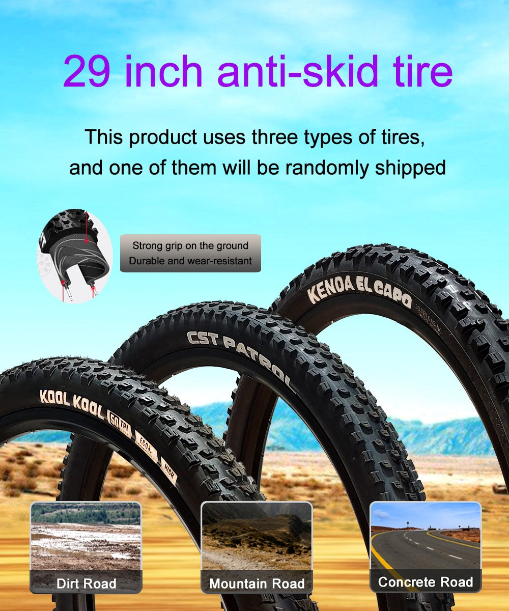 Elektrokolo Heda TX TX19, motor 1000 W, baterie 48 V 19,2 Ah, pneumatiky 29*2,4 palce, maximální rychlost 45 km/h, dojezd 70 km, hydraulické kotoučové brzdy, tlumící přední vidlice, barevný LCD displej, řazení Shimano 27 rychlostí - šedé