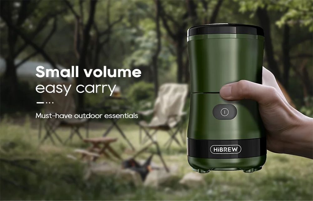 Mlýnek na kávu HiBREW G2 3v1, 2000mAh dvojitý šálek, mixéry na ovoce, odšťavňovače, mixér, drtič ledu, na kempování nebo cesty
