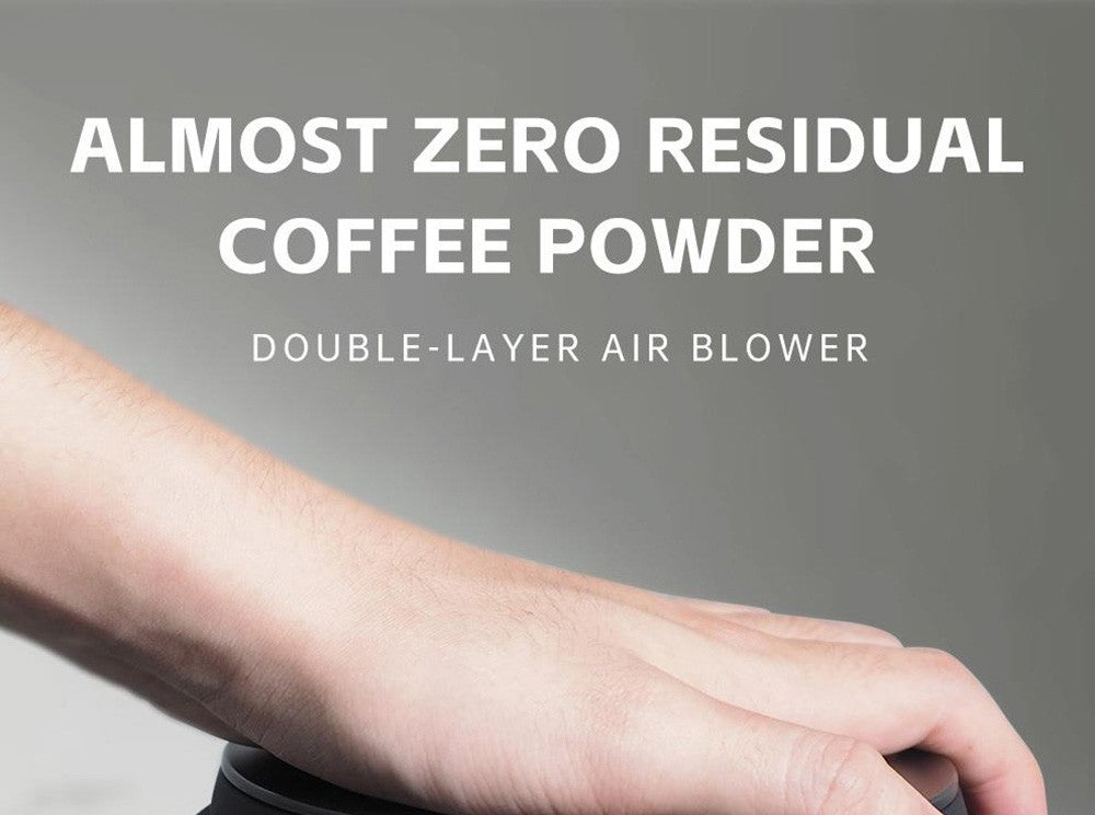 Elektrický mlýnek na kávu HiBREW G3, 34stupňová stupnice, zásobník na 210 g kávových zrn, zásobník na 100 g prášek, 48mm kónický mlecí kamen, antistatická funkce, manuální/automatický režim