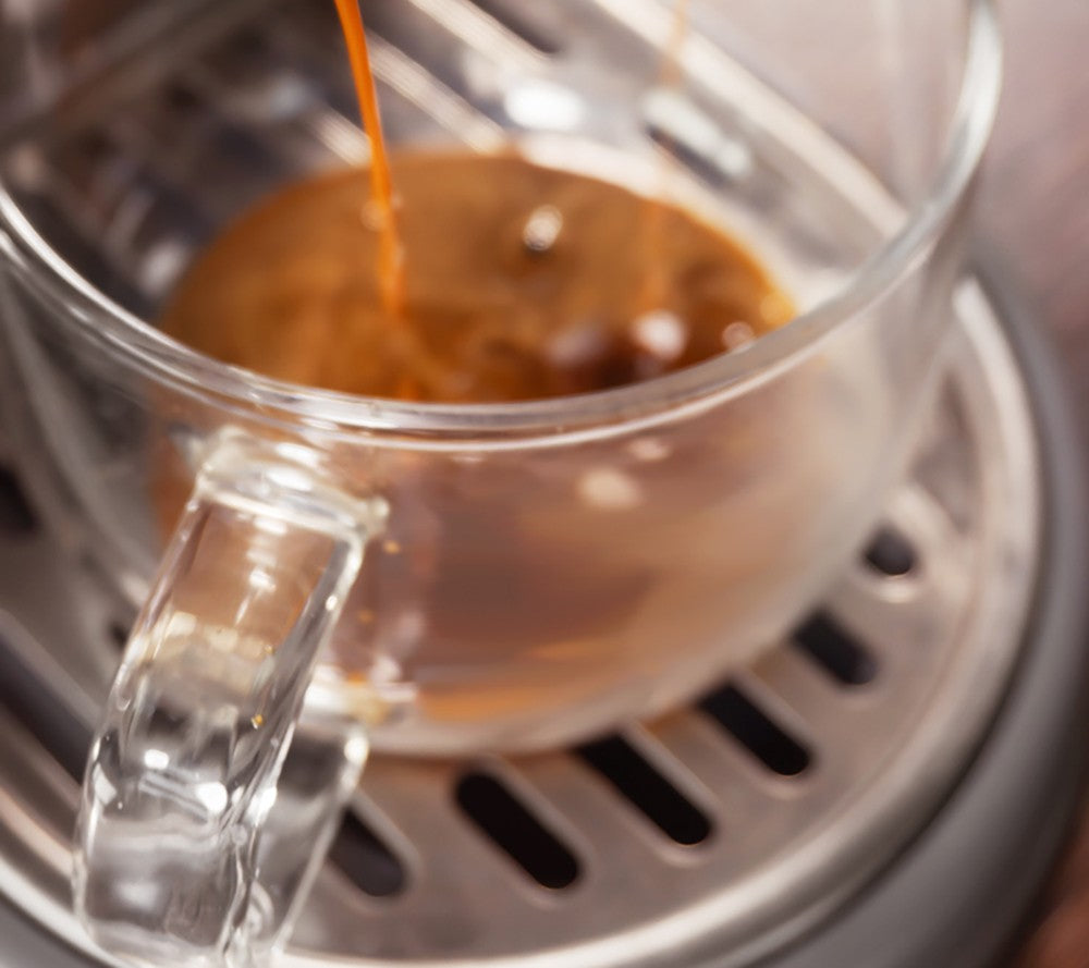 Mlýnek na kávu HiBREW G3A, kónický mlecí strojek 40 mm, ventilátor, 31stupňová stupnice, paměť a antistatická funkce, manuální a automatický, vizuální ukládání kávových zrn, béžová