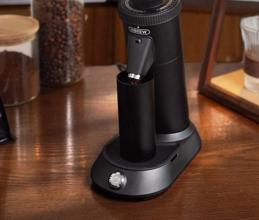 Elektrický mlýnek na kávu HiBREW G5, kónický mlecí strojek 48 mm, 36 převodů, nastavitelný mletí, pro espresso/tureckou/pour over/mocca/drip kávu