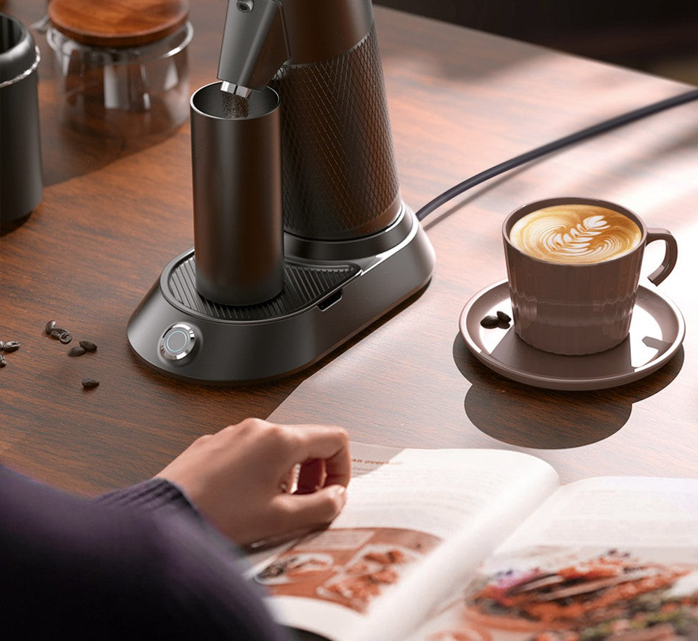 Elektrický mlýnek na kávu HiBREW G5, kónický mlecí strojek 48 mm, 36 převodů, nastavitelný mletí, pro espresso/tureckou/pour over/mocca/drip kávu