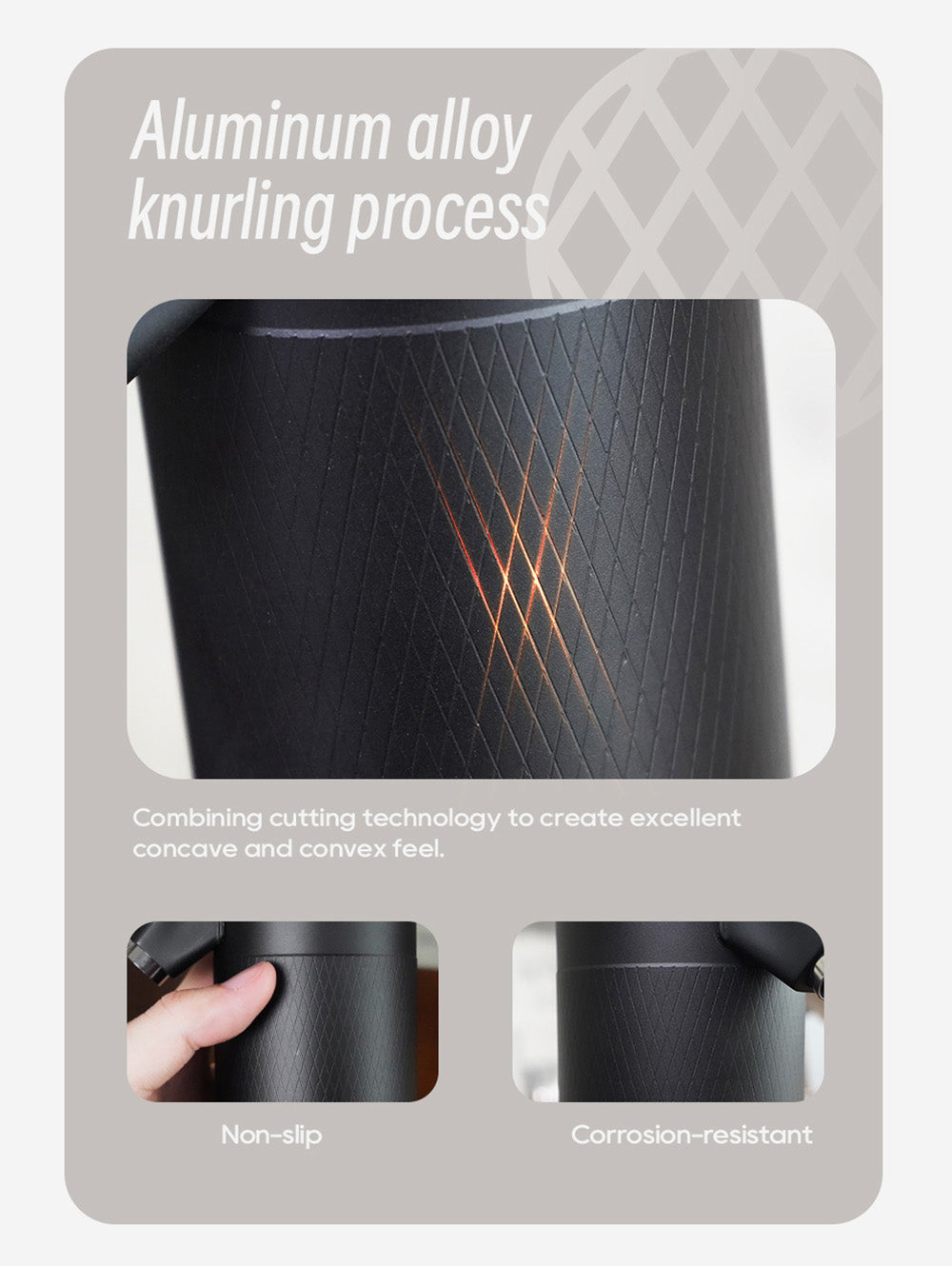 Elektrický mlýnek na kávu HiBREW G5, kónický mlecí strojek 48 mm, 36 převodů, nastavitelný mletí, pro espresso/tureckou/pour over/mocca/drip kávu