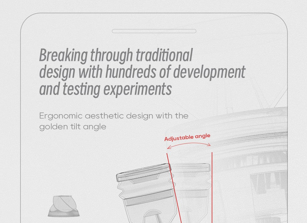 Elektrický mlýnek na kávu HiBREW G5, kónický mlecí strojek 48 mm, 36 převodů, nastavitelný mletí, pro espresso/tureckou/pour over/mocca/drip kávu