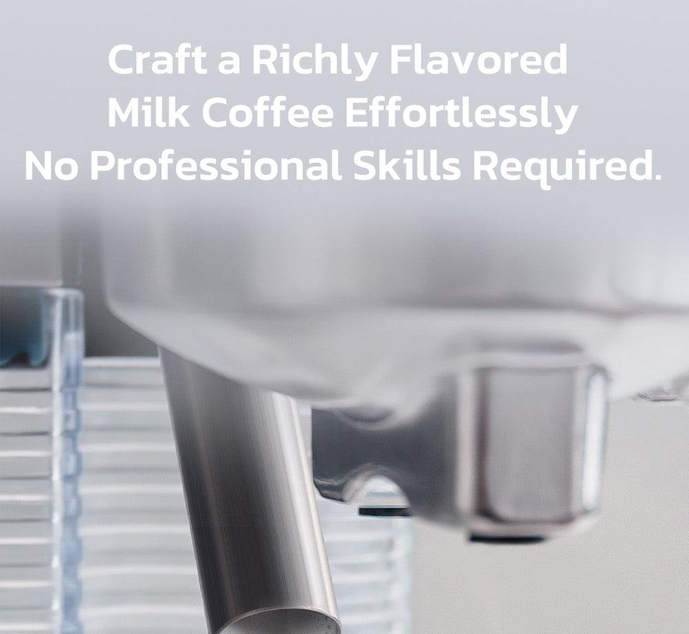 Poloautomatický kávovar HiBREW H13A 3 v 1, 6 režimů přípravy kávy, tlak extrakce 20 barů, odnímatelná nádržka na vodu 1,3 l, rukojeť z hliníkové slitiny 51 mm, systém dvojitého bojleru, 3 nastavitelné teploty