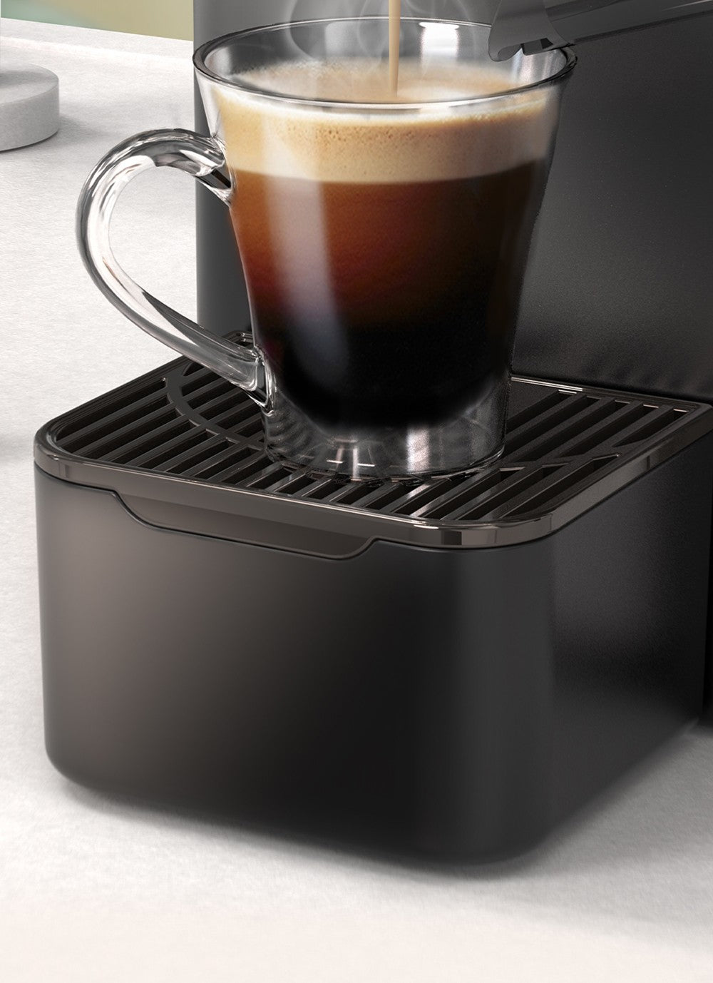 Kávovar na kapsle HiBREW H15 Nes, vysokotlaká extrakce 20 barů, odnímatelná nádržka na mléko, nastavitelná teplota a objem