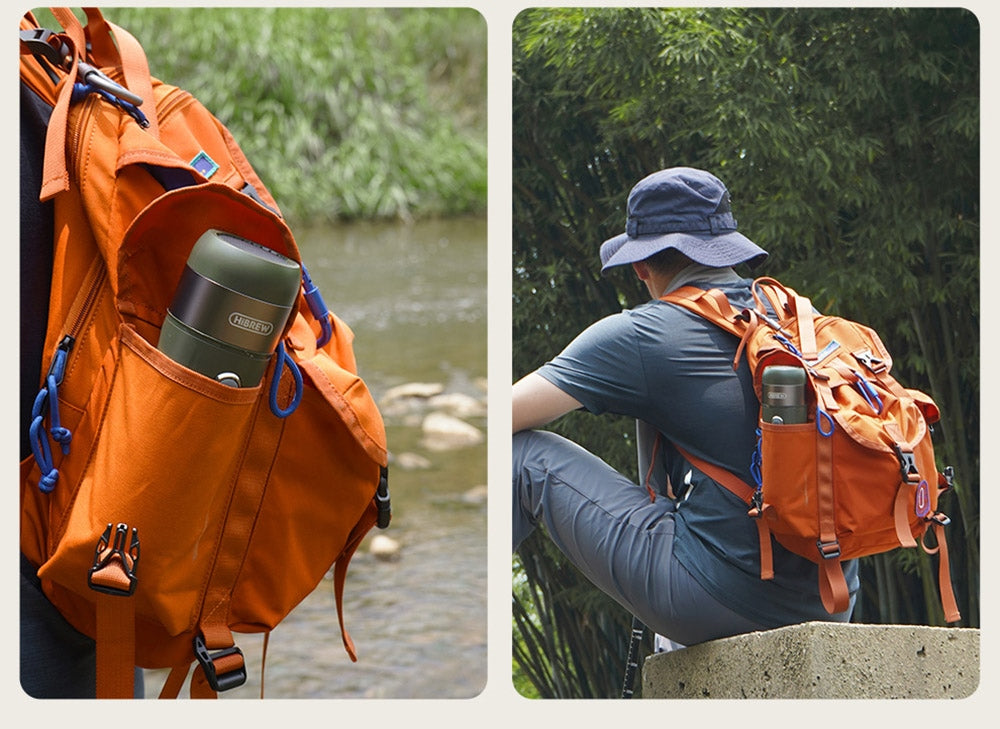 Bezdrátový přenosný espresso kávovar HiBREW H4B 3 v 1, tlak 15 barů, dobíjecí baterie 2200 mAh, s adaptérem a úložným pouzdrem.