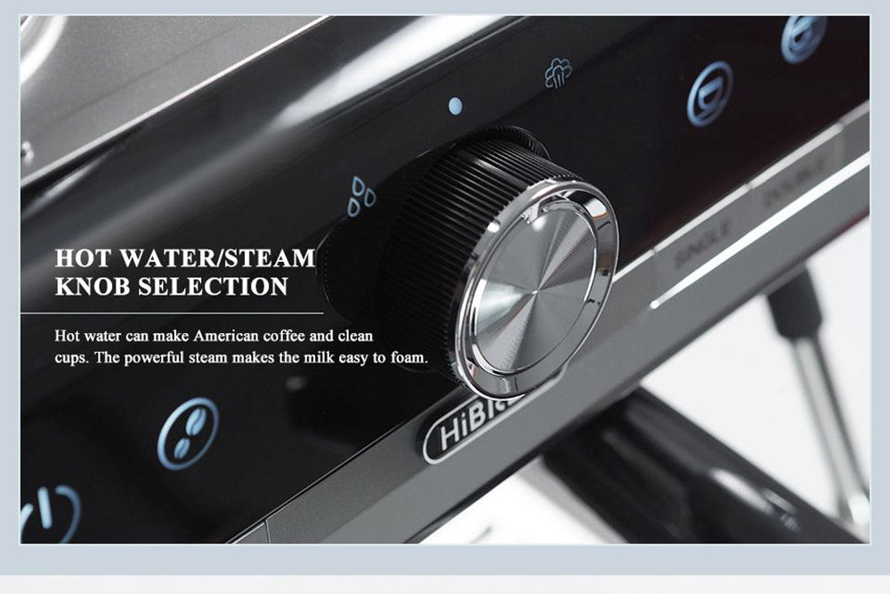 Kávovar HiBREW H7 1550W, 19barový, 2,8l objem vody, kávovar s elektronickou váhou na latte a tamperem