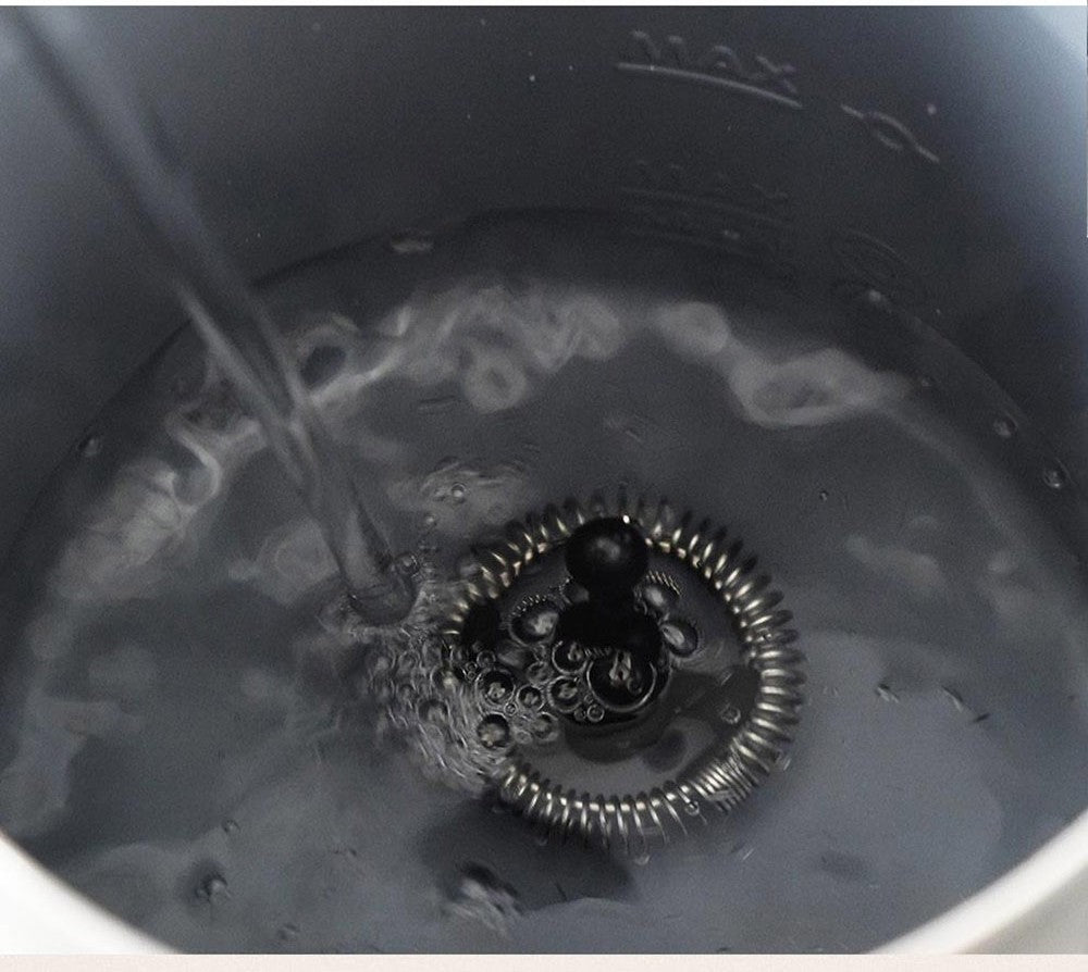 HiBREW M3A 4 v 1 napěňovač mléka, plně automatický ohřívač mléka, napěňování studeného/horkého mléka, objem napěňování 130 ml, objem ohřevu mléka 300 ml