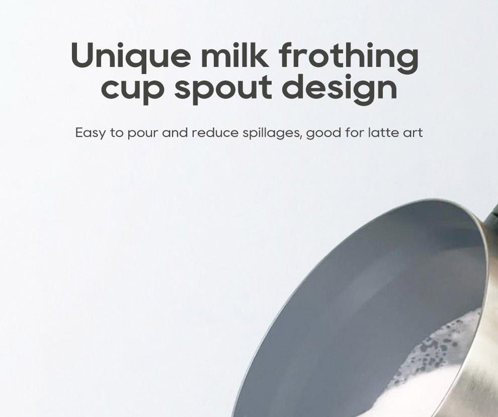 HiBREW M3A 4 v 1 napěňovač mléka, plně automatický ohřívač mléka, napěňování studeného/horkého mléka, objem napěňování 130 ml, objem ohřevu mléka 300 ml