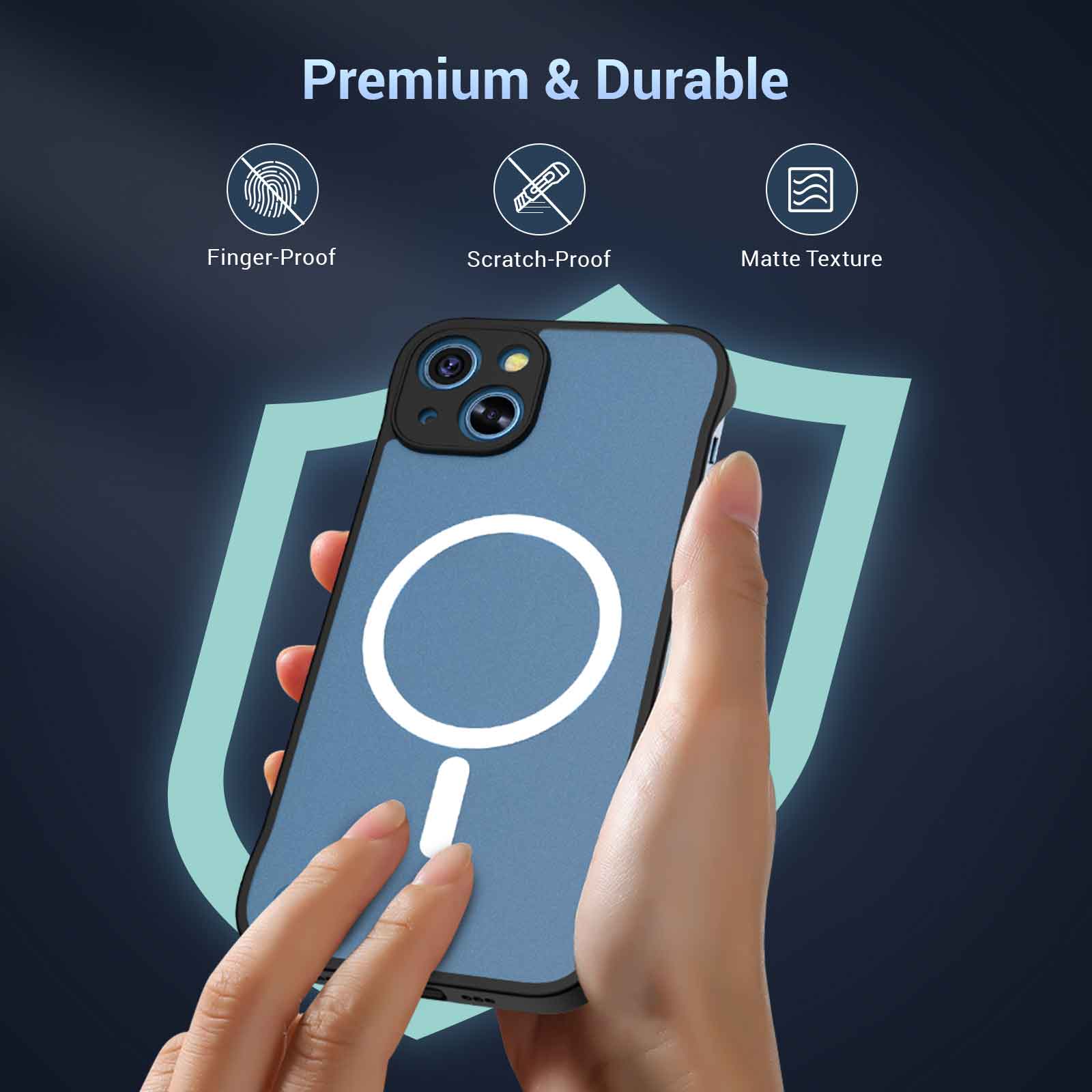 Magnetický kryt na mobilní telefon HINOVO MPC1-ip13 pro iPhone 13