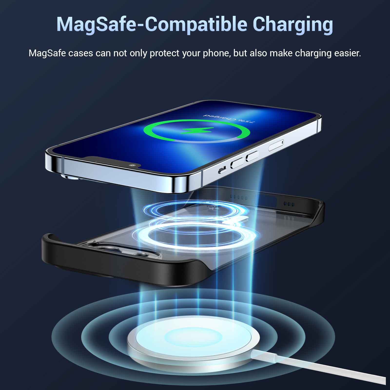Magnetický kryt na mobilní telefon HINOVO MPC1-IP13P pro iPhone 13 Pro