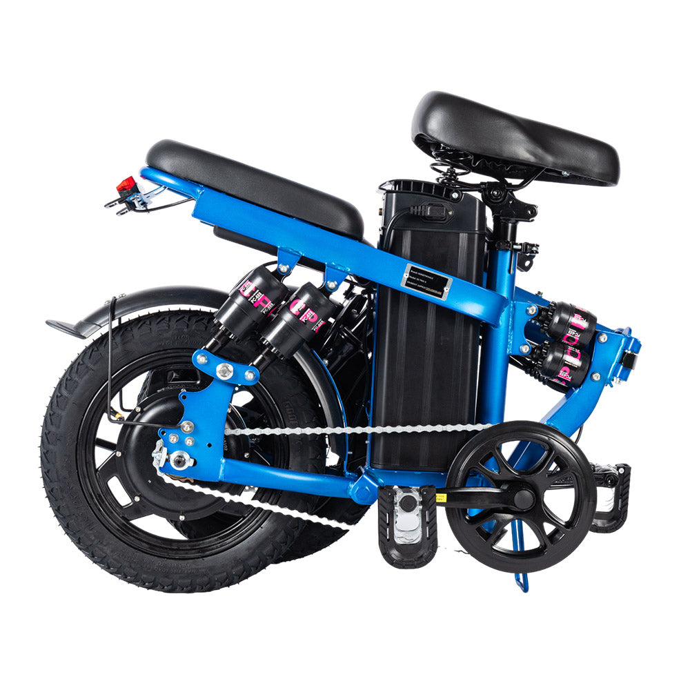 Elektrokolo HONEYWHALE S6 Pro 14 palců, bezkartáčový motor 350 W, 25 km/h, baterie 48 V 15 Ah, dojezd 45–55 km, šest tlumičů, kotoučové brzdy – šedé