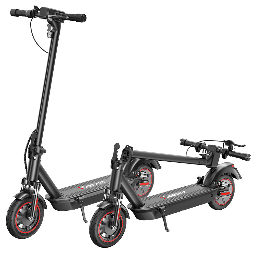 iScooter i10Max Electric Scooter, 750W Motor, 48V 18Ah Battery, 10 inches Pneumatic Tire, 45km/h Max Speed, 96km Range, IP54 Waterproof, Front and Rear Suspension, App Control