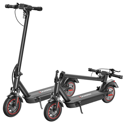 iScooter i10Max Electric Scooter, 750W Motor, 48V 18Ah Battery, 10 inches Pneumatic Tire, 45km/h Max Speed, 96km Range, IP54 Waterproof, Front and Rear Suspension, App Control