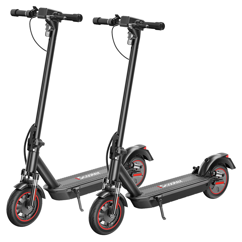 iScooter i10Max Electric Scooter, 750W Motor, 48V 18Ah Battery, 10 inches Pneumatic Tire, 45km/h Max Speed, 96km Range, IP54 Waterproof, Front and Rear Suspension, App Control
