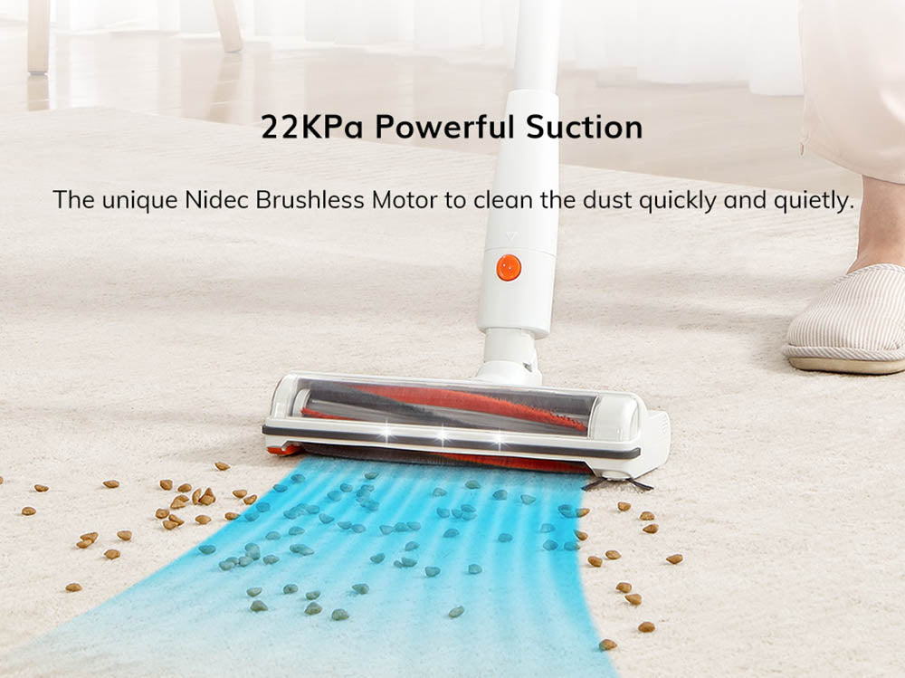 Bezdrátový tyčový vysavač EASINE by ILIFE G80, ruční bezdrátový vysavač, sací tlak 22 kPa, LED displej, doba provozu 45 minut