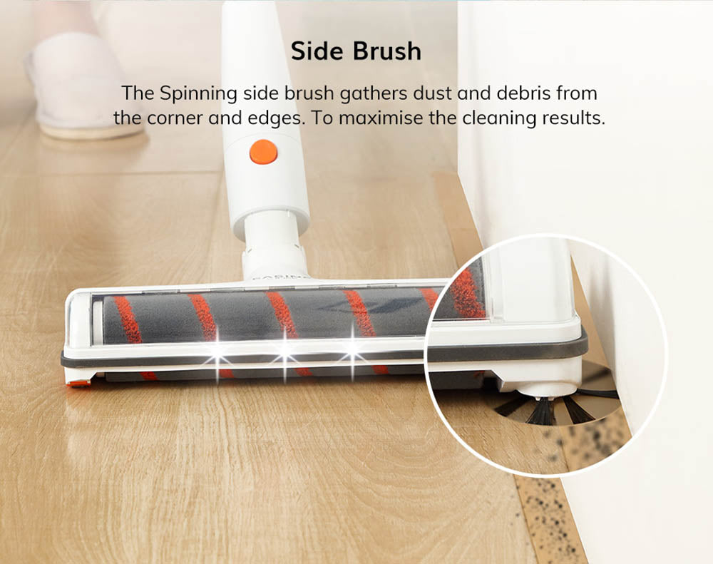 Bezdrátový tyčový vysavač EASINE by ILIFE G80, ruční bezdrátový vysavač, sací tlak 22 kPa, LED displej, doba provozu 45 minut