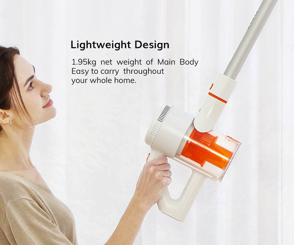 Bezdrátový tyčový vysavač EASINE by ILIFE G80, ruční bezdrátový vysavač, sací tlak 22 kPa, LED displej, doba provozu 45 minut