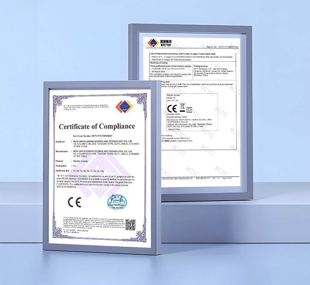 Elektrická koloběžka iScooter i10, motor 650 W, 36 V 15 Ah, 10palcová pneumatika, maximální rychlost 40 km/h, maximální dojezd 45 km, přední a zadní odpružení, elektronická brzda a kotoučová brzda