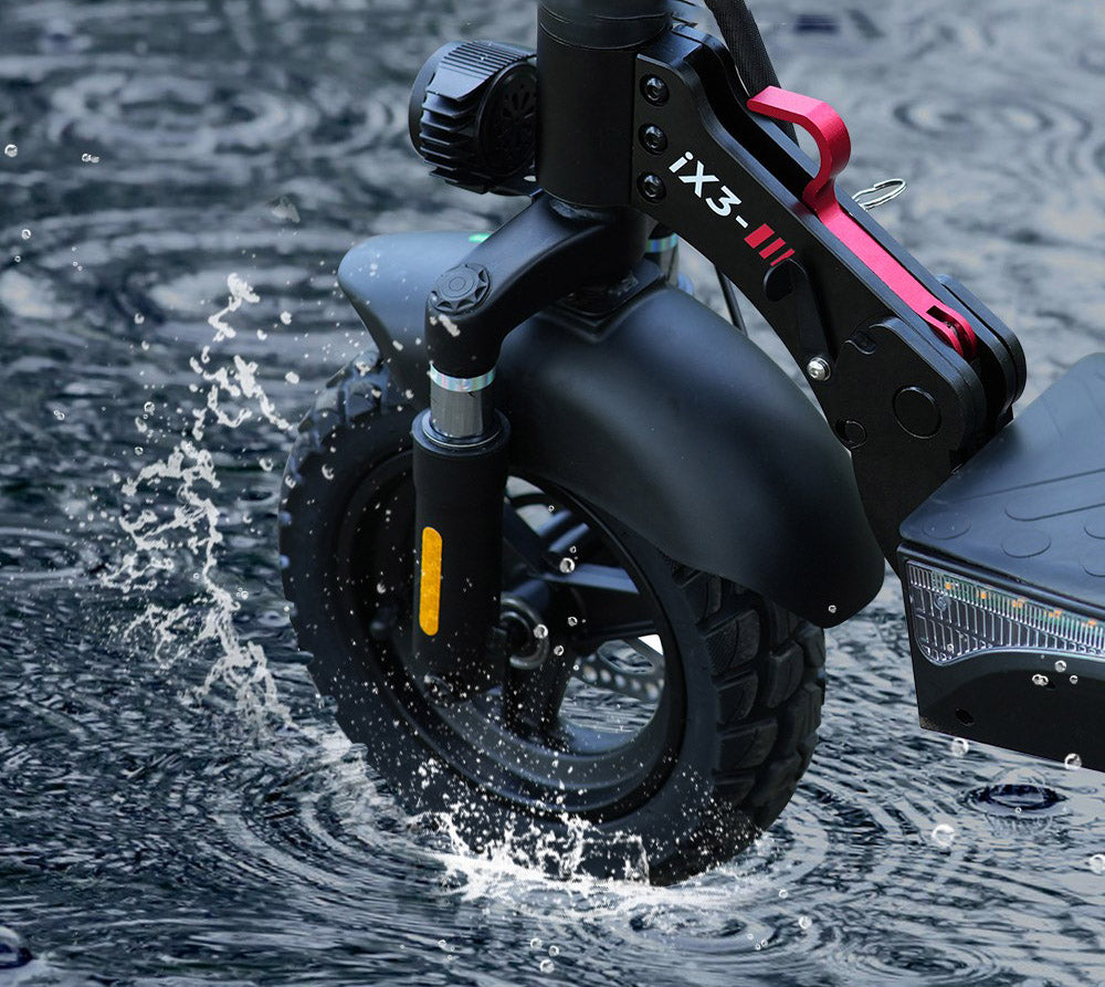 Skládací elektrická koloběžka iScooter iX3, 10