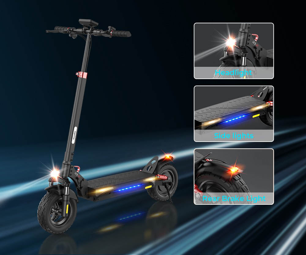 Skládací elektrická koloběžka iScooter iX3, 10