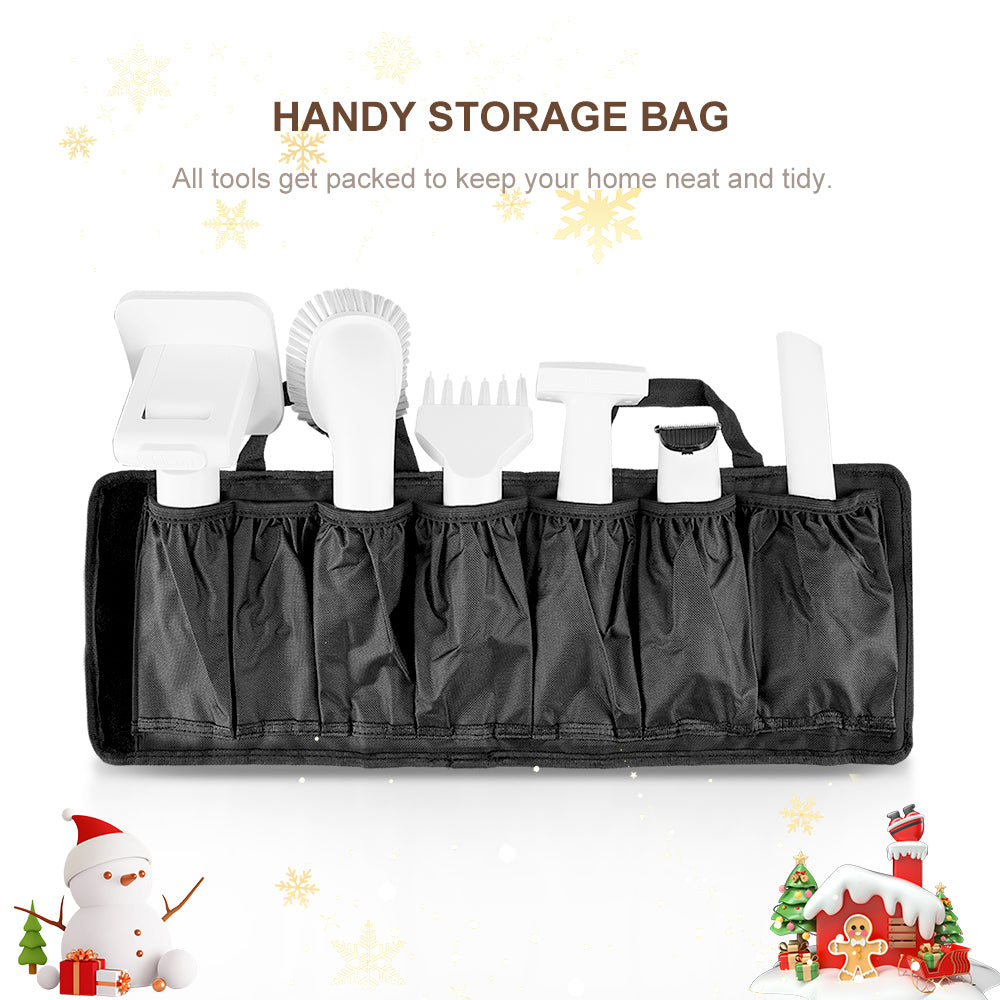 JIGOO P300 11v1 sada vysavačů pro péči o domácí mazlíčky, 3 rychlostní režimy, 4l nádobka na prach, 4 vodicí hřebeny, nízká hlučnost - americká zástrčka