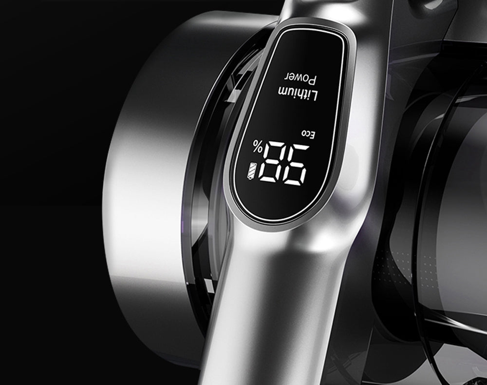 Bezdrátový ruční flexibilní vysavač JIMMY H9 Pro s výkonným sacím výkonem 200 W, motorem 600 W, dobou provozu 80 minut, ultra nízkou hlučností pro čištění podlah a nábytku od Xiaomi - zlatý