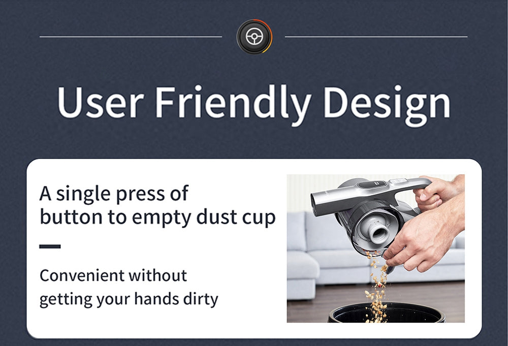 Bezdrátový ruční flexibilní vysavač JIMMY H9 Pro s výkonným sacím výkonem 200 W, motorem 600 W, dobou provozu 80 minut, ultra nízkou hlučností pro čištění podlah a nábytku od Xiaomi - zlatý