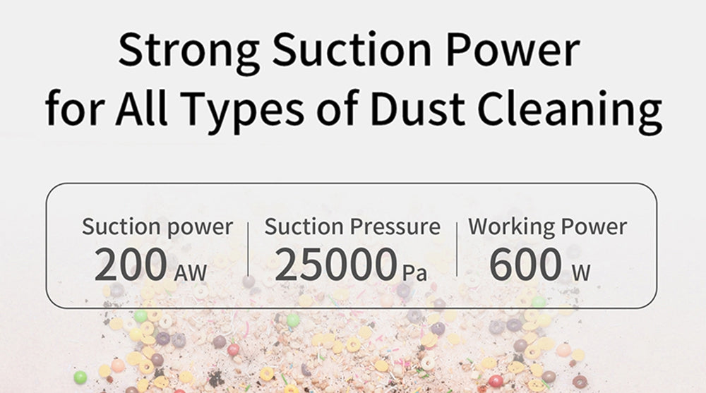 Bezdrátový ruční flexibilní vysavač JIMMY H9 Pro s výkonným sacím výkonem 200 W, motorem 600 W, dobou provozu 80 minut, ultra nízkou hlučností pro čištění podlah a nábytku od Xiaomi - zlatý
