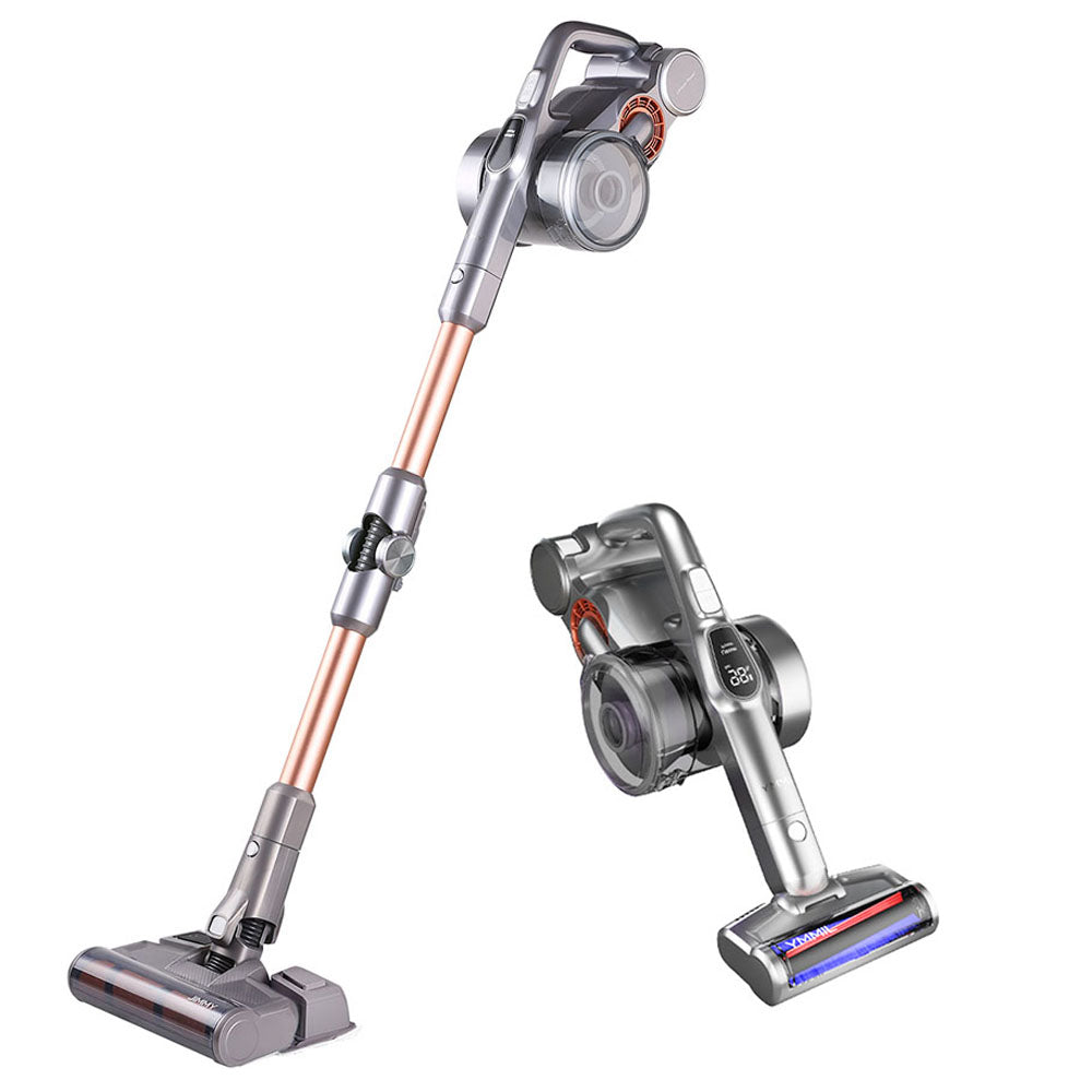 JIMMY H9 Pro Mopping Version Handheld Cordless Vacuum Cleaner, 2-in-1 Vacuuming Mopping, 200AW 25000Pa Powerful Suction, 80 Minutes Run Time, 200ml Water Tank, Auto Power Adjust, LED Display Removable Battery, With Rechargeable Stand Holder