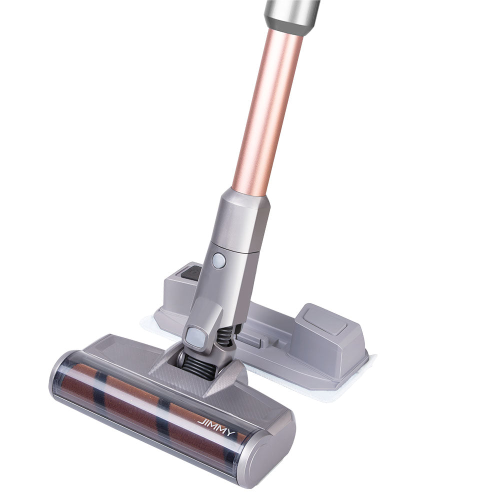 JIMMY H9 Pro Mopping Version Handheld Cordless Vacuum Cleaner, 2-in-1 Vacuuming Mopping, 200AW 25000Pa Powerful Suction, 80 Minutes Run Time, 200ml Water Tank, Auto Power Adjust, LED Display Removable Battery, With Rechargeable Stand Holder